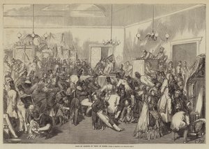 Verkoop van kunstvoorwerpen in Parijs